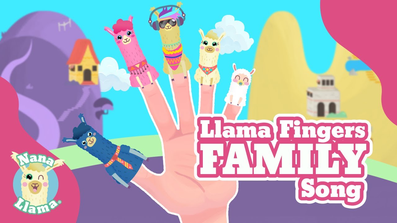Llama Fingers Family Song