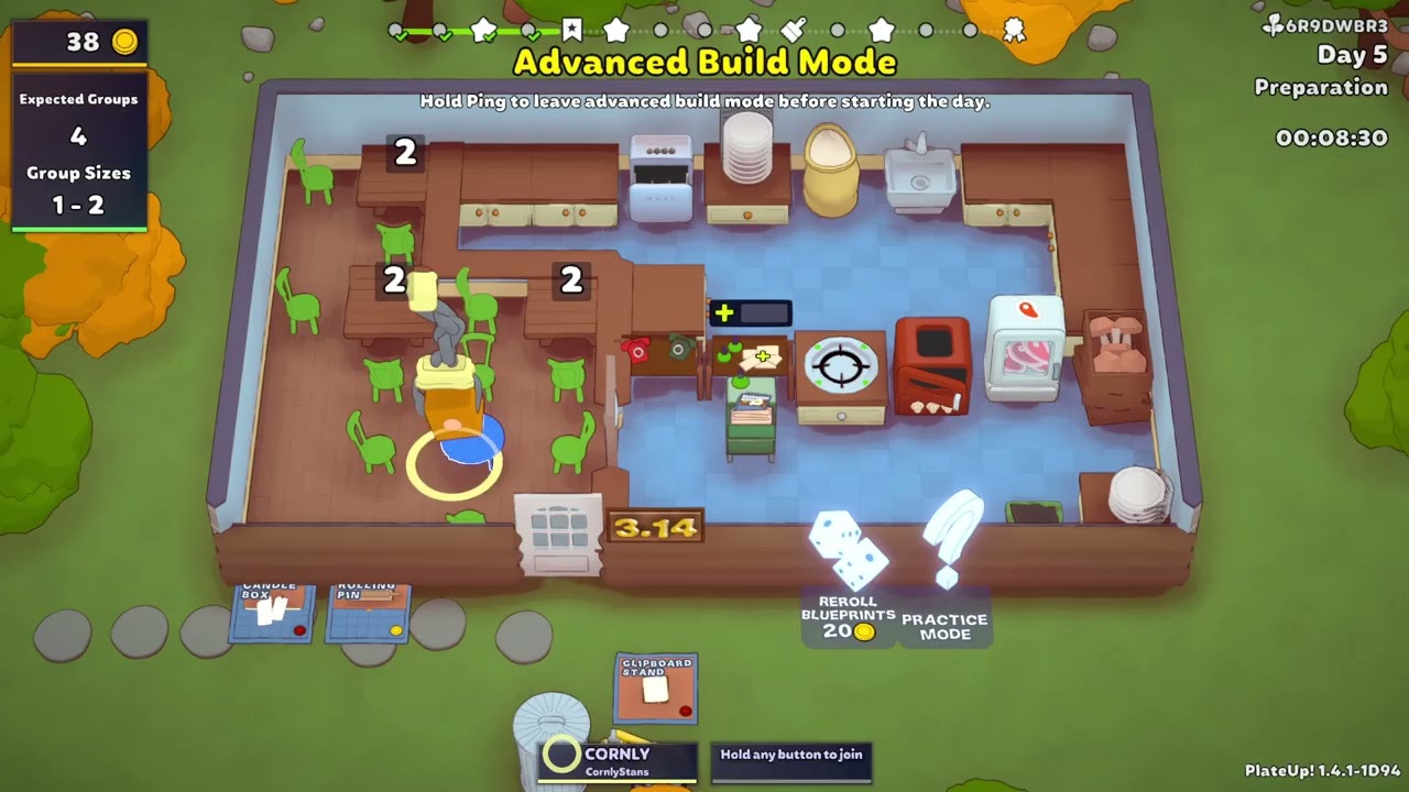 PlateUp! weekly speedrun (pie) (solo) (no mic) (late upload)