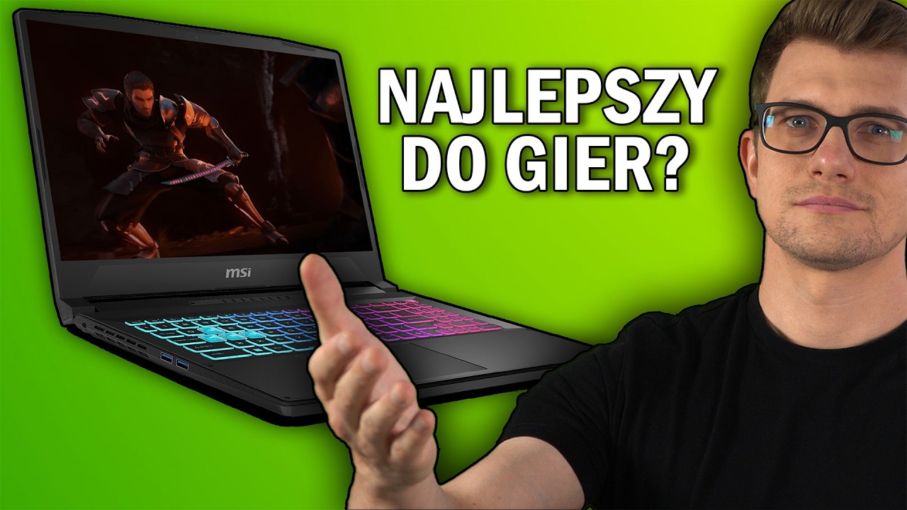 Podobno NAJLEPSZY laptop do gier 🎮 za 5000 zł | MSI Katana 15 HX 🧨