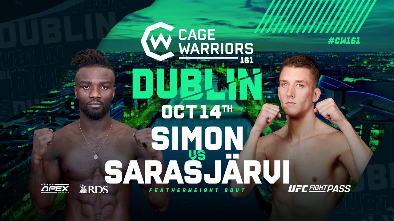 Solomon Simon vs. Marko Sarasjarvi | FULL FIGHT | CW 161 Dublin