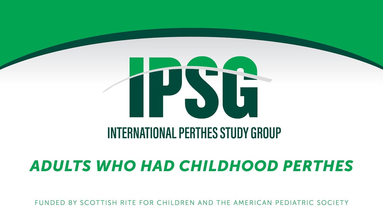 Adults Who Had Childhood Perthes