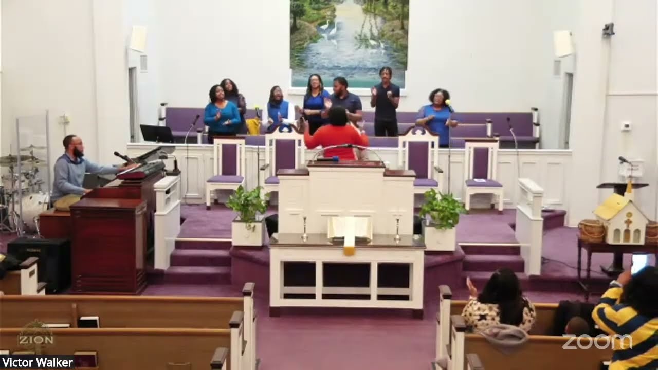 Zion Baptist Church Zoom Meeting