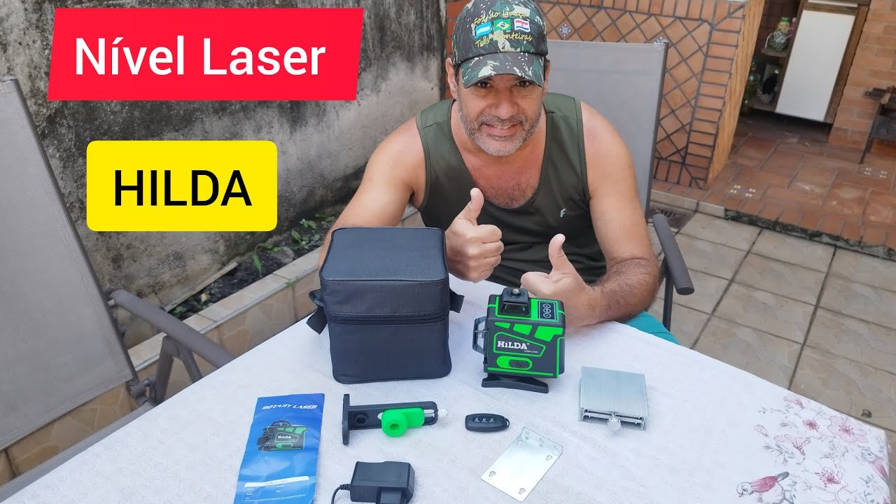 Nível Laser HILDA 16 Linhas verde