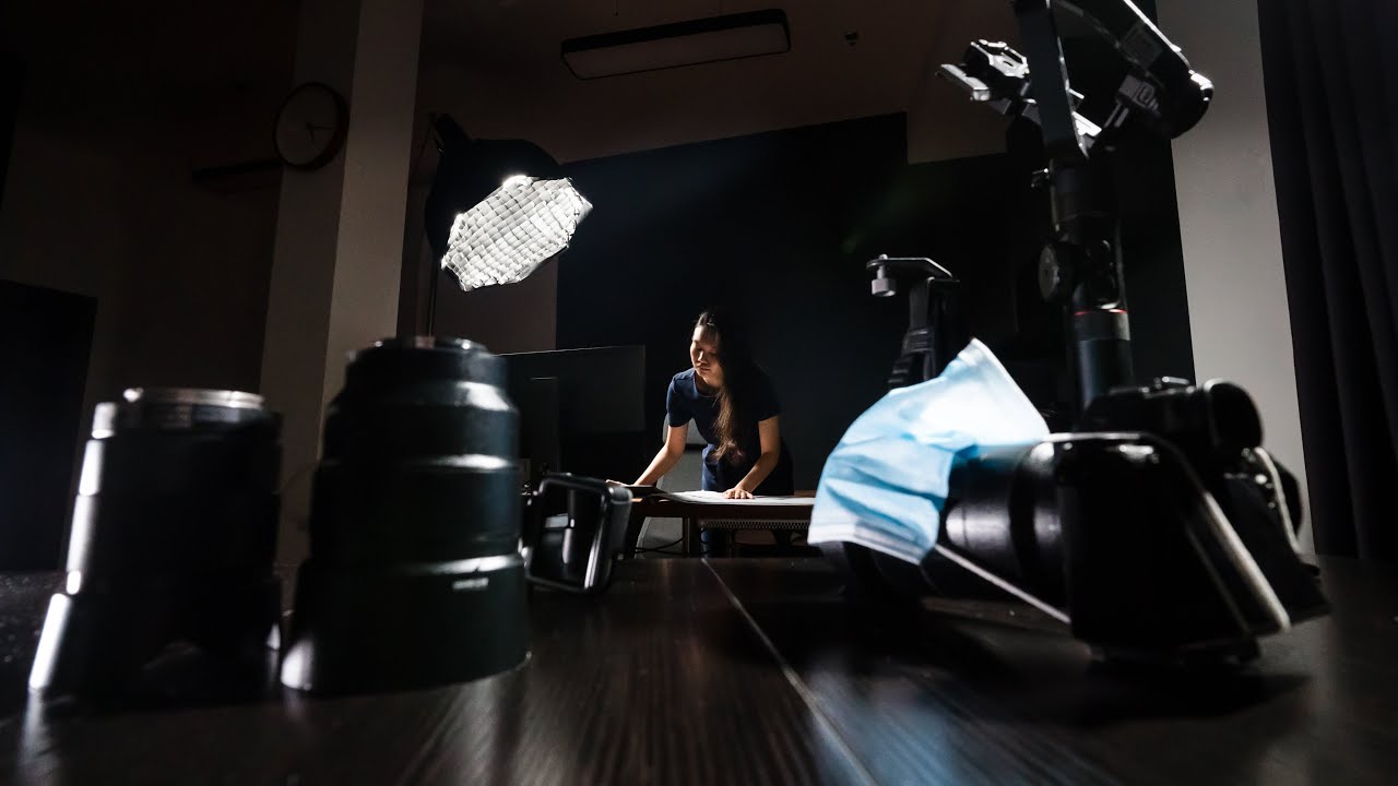 How I film a CINEMATIC B ROLL SEQUENCE of my wife work from home | Behind the Scenes