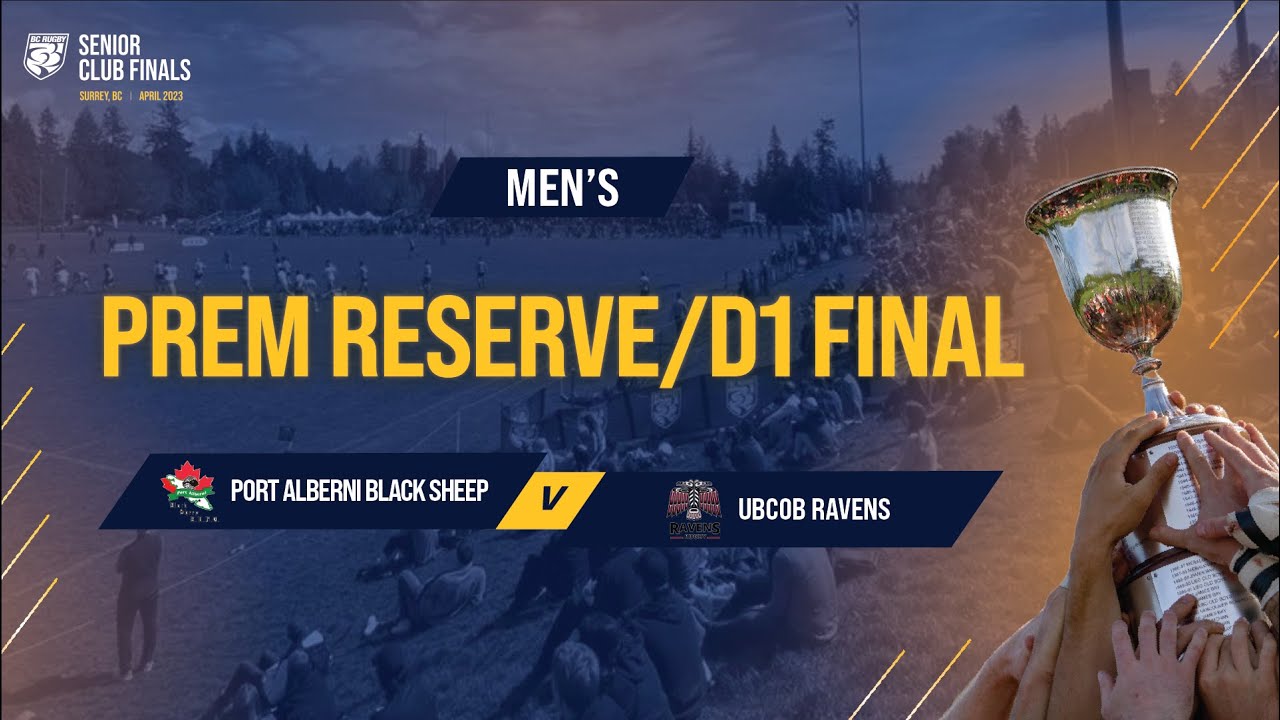 2023 BC Rugby Senior Club Finals - Men's Premier Reserve / Division 1 Match
