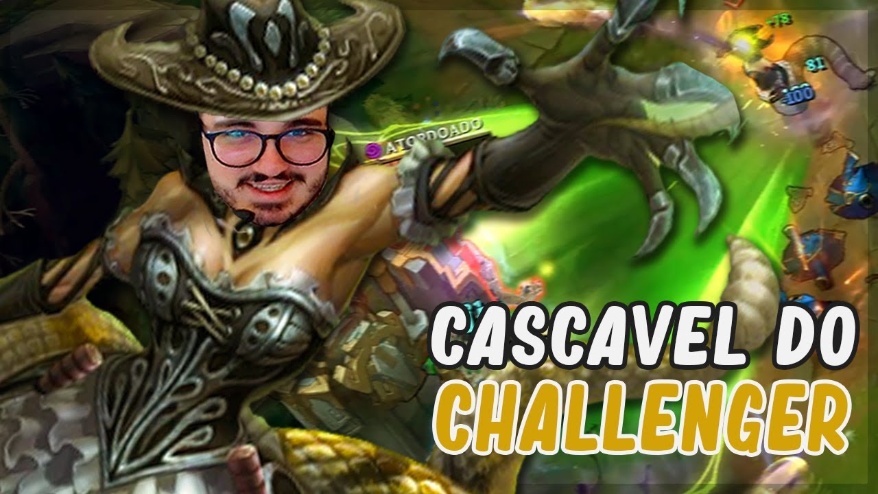 GLAUCIA CALARRARA, A CASCAVEL DO CHALLENGER! │ League of Legends
