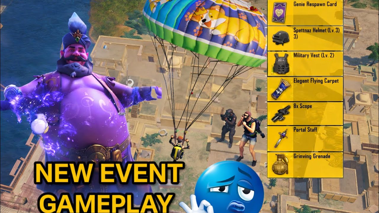 First Time Playing Aladdin Event🔥 #pubgmobile #bgmi #pubggameplay #gaming 