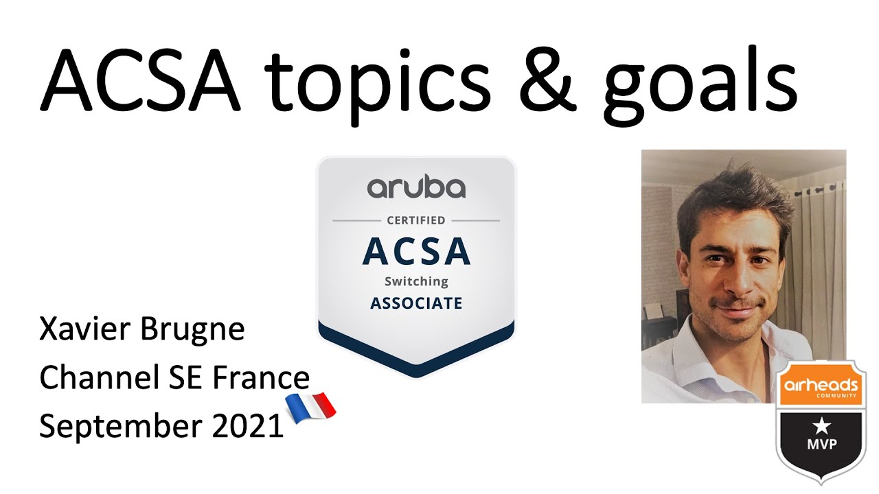 Self-learn Enterprise Switching with Aruba - ACSA certification (#2)