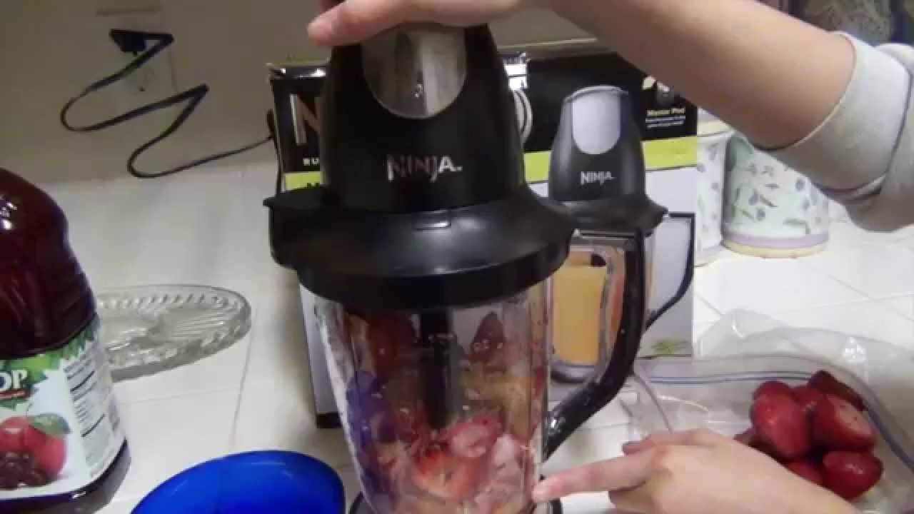 First Attempt: Ninja Master Prep Pod-Smoothie
