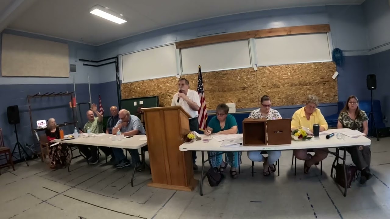 Brownfield, Me Annual Town Meeting 8th video