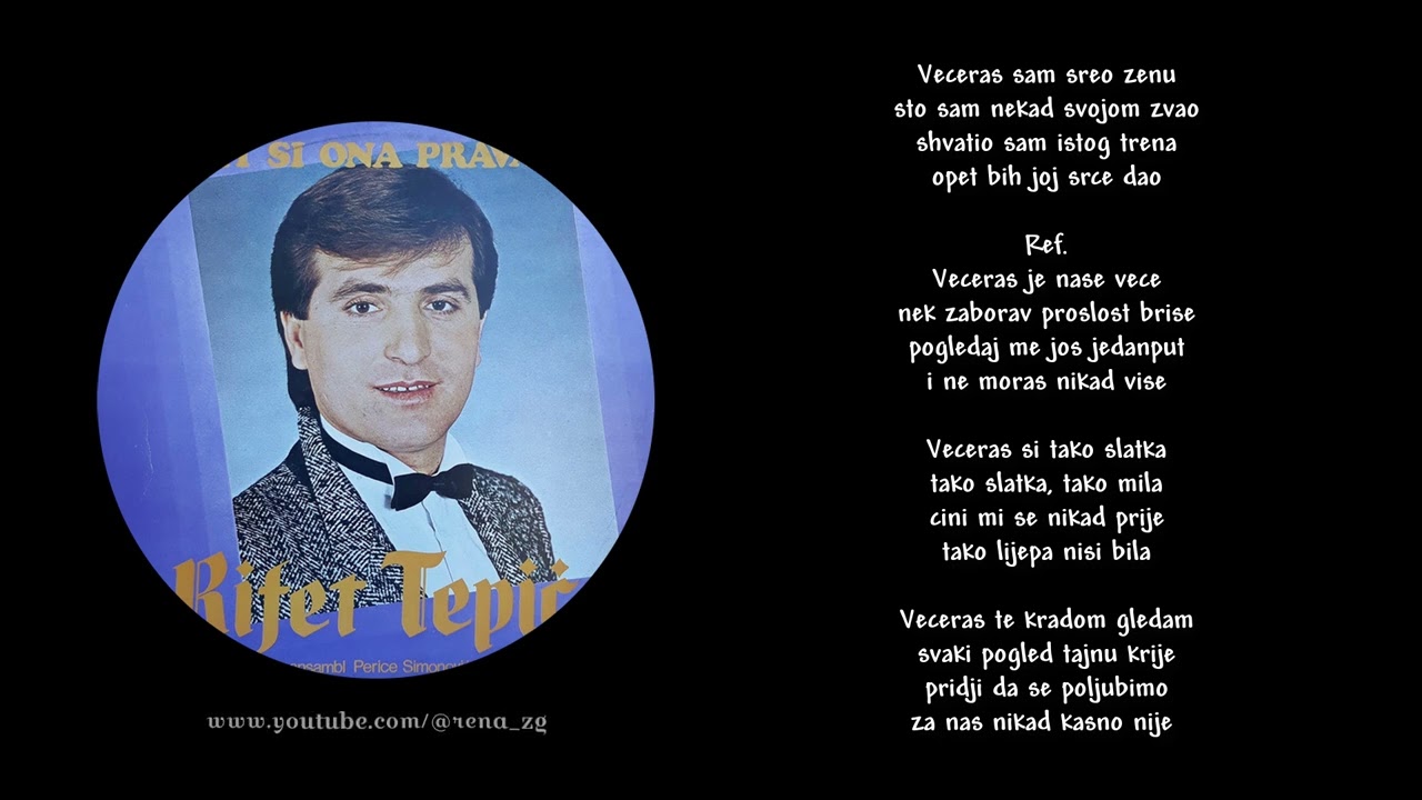 Rifat Tepic - Zadnje Vece (1985)