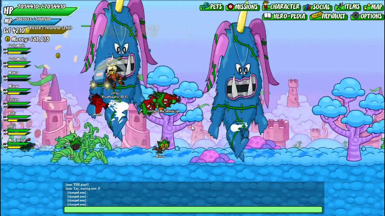 How to make 1 tix/minute just playing HH..  [Jarsu plays Helmet Heroes]