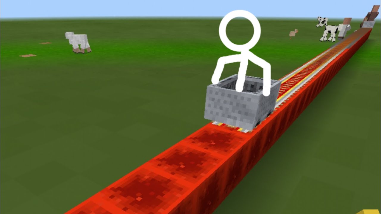 Buat Roller Coaster bersama sepupu laki lakiku guys! (Minicraft)