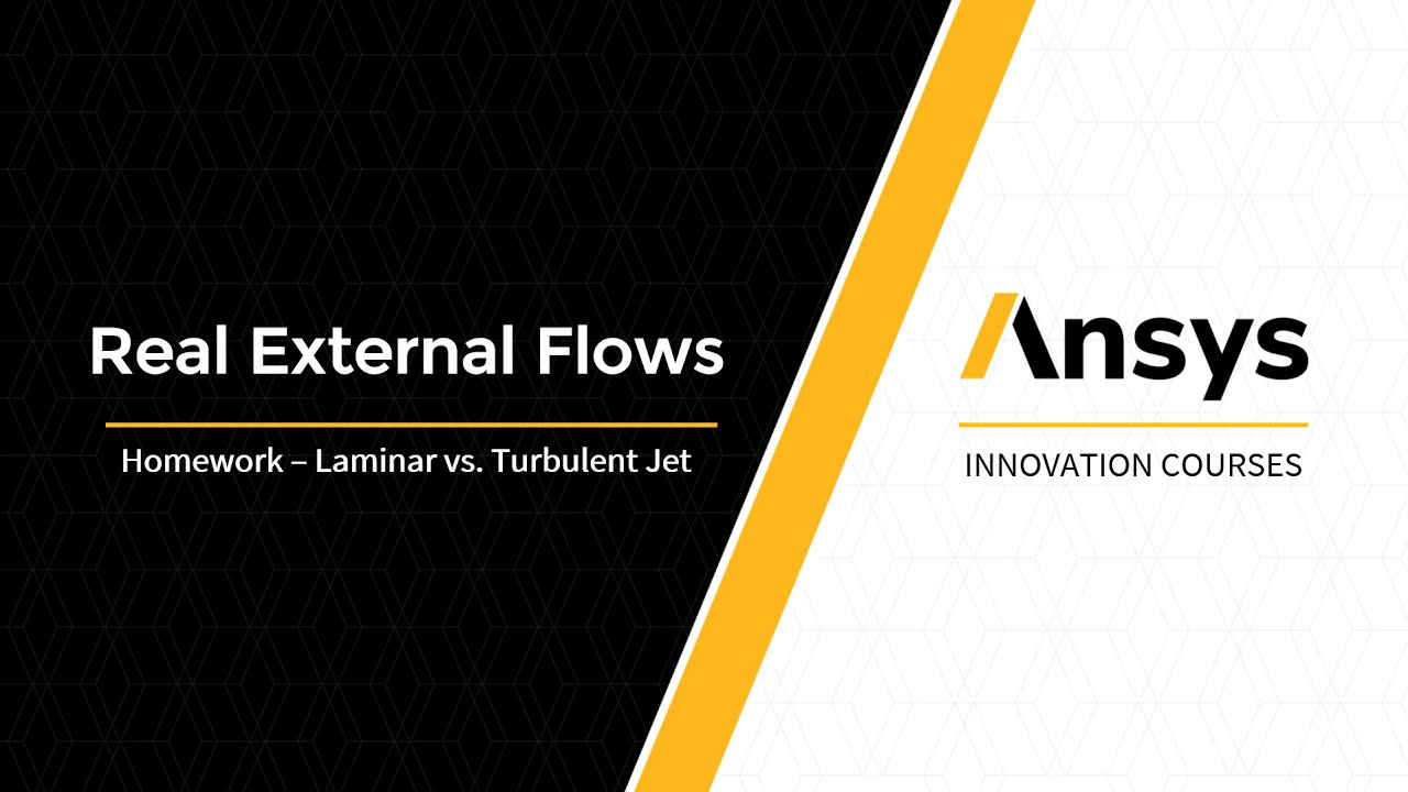 Laminar vs. Turbulent Jet — Homework