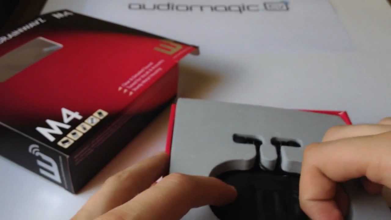 Brainwavz M4 - unboxing [audiomagicTV]