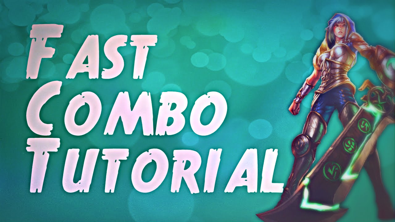 Fast Combo Tutorial - Riven Animation Cancel Guide