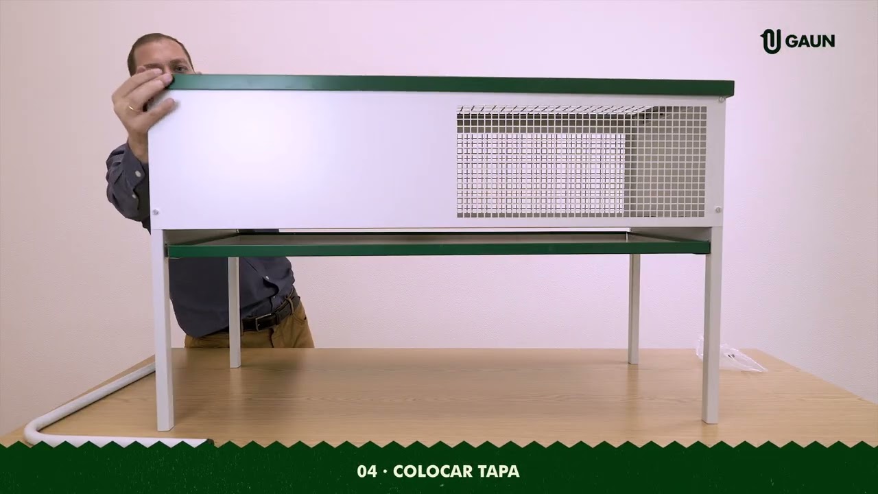 Jaula criadora pollitos rectangular ( ref. 10740)