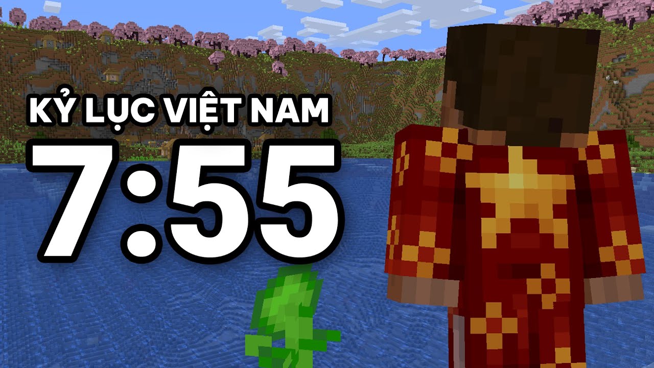 Speedrunner Việt Nam tạo nên KỶ LỤC Minecraft...!??
