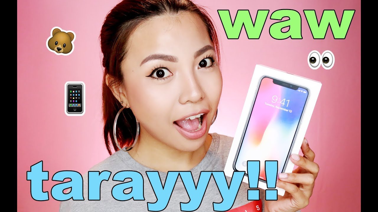 WOW May Bagong PHONE!!! (iPhone X SOSYAL!!)