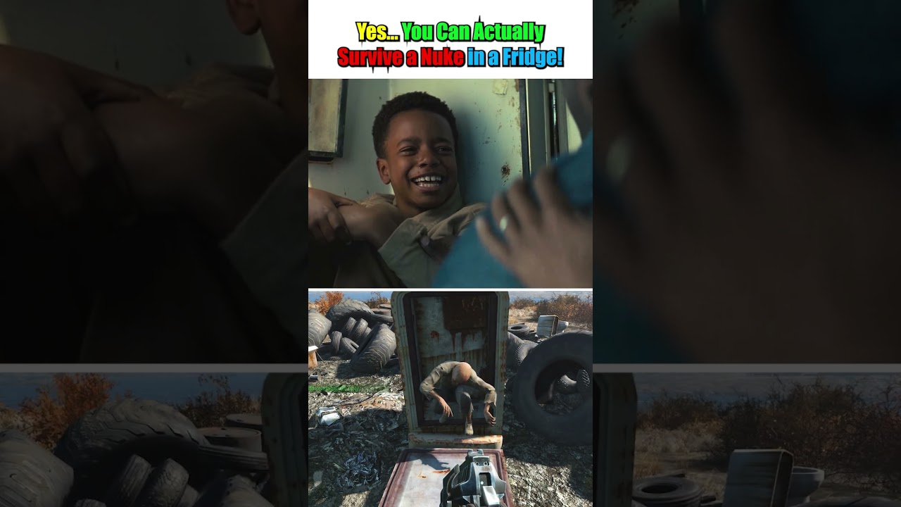 Yes... You Can Actually Survive a Nuke in a Fridge! #Fallout #FalloutTVShow