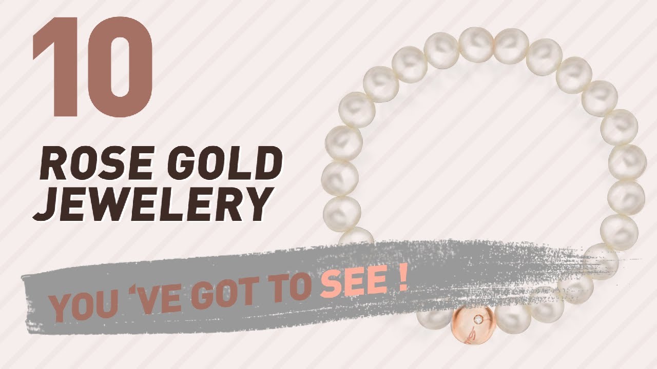 Rose Gold Jewelery Collection For Women // UK New & Popular 2017