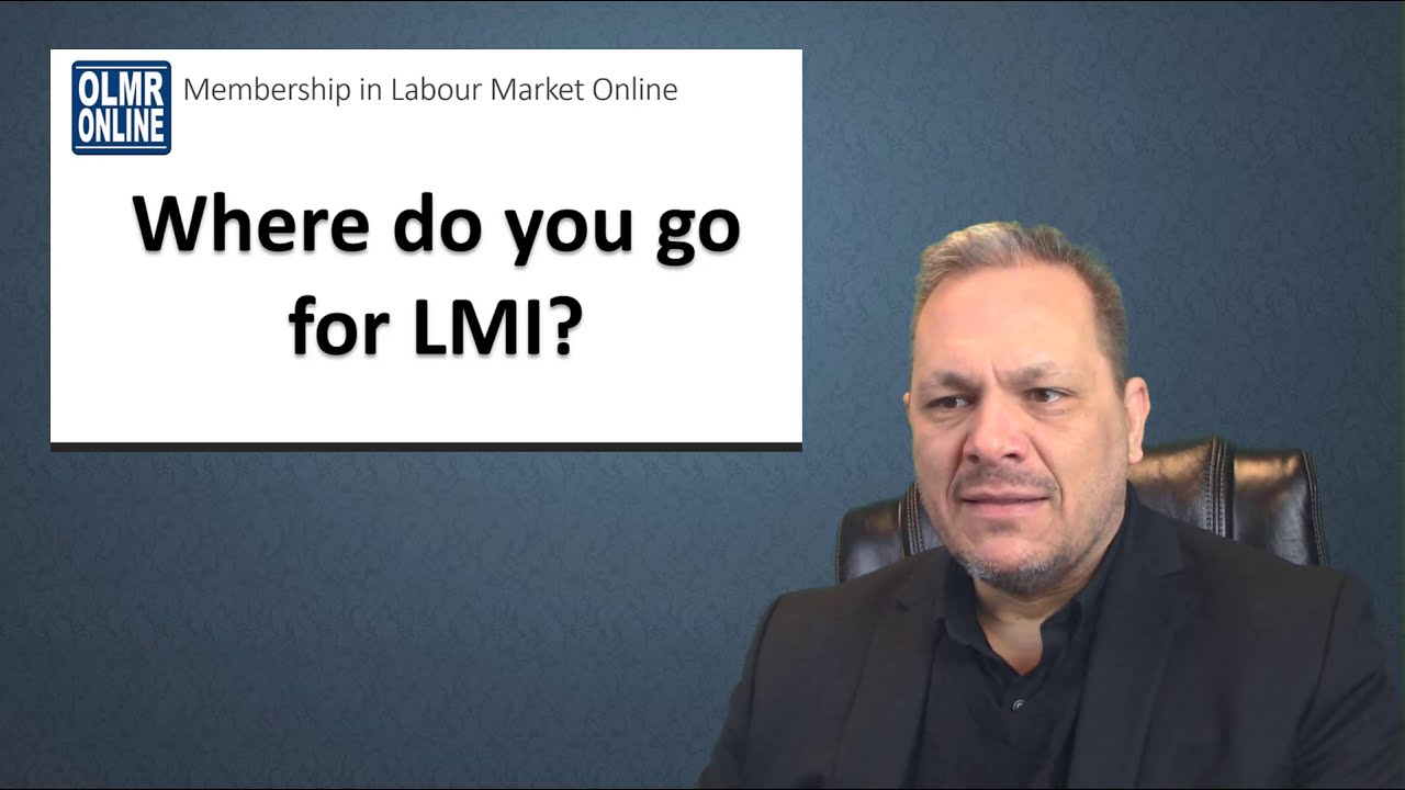 Ontario Labour Market Online Walkthrough Jan 2021