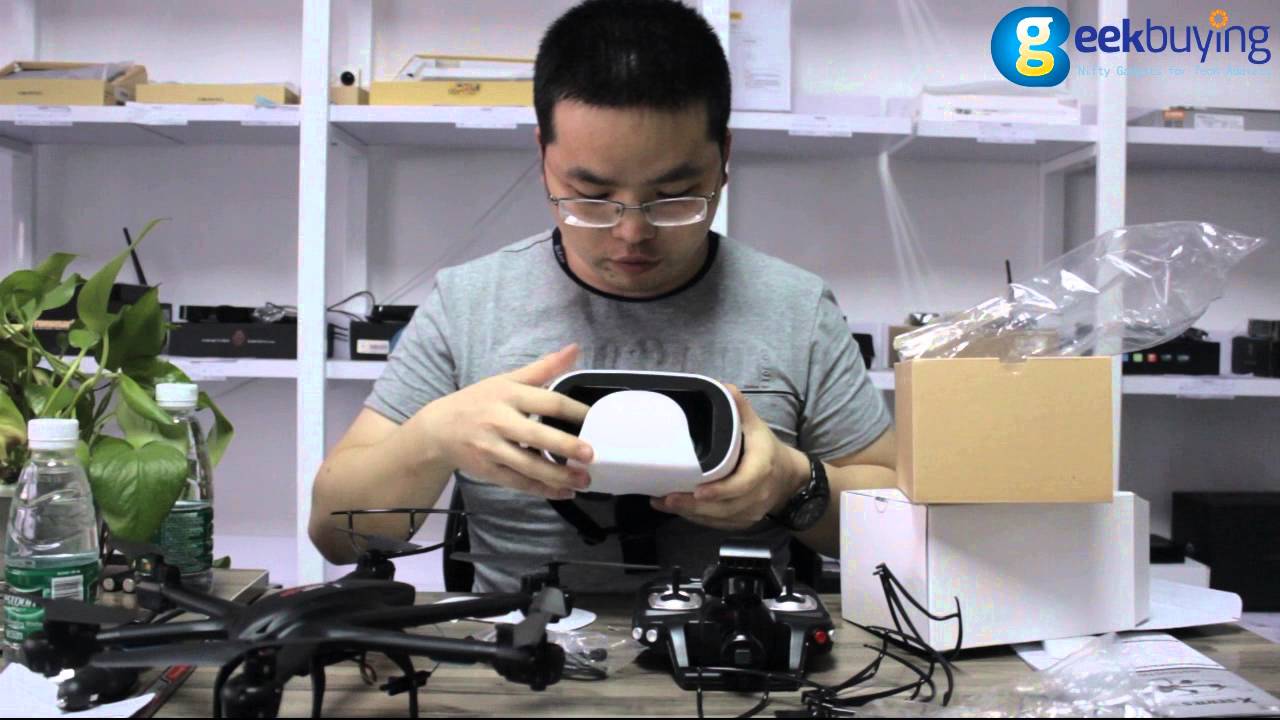 MJX X601H X401H Wifi FPV APP/Transmitter Dual Mode Quadcopter Unboxing & Flying
