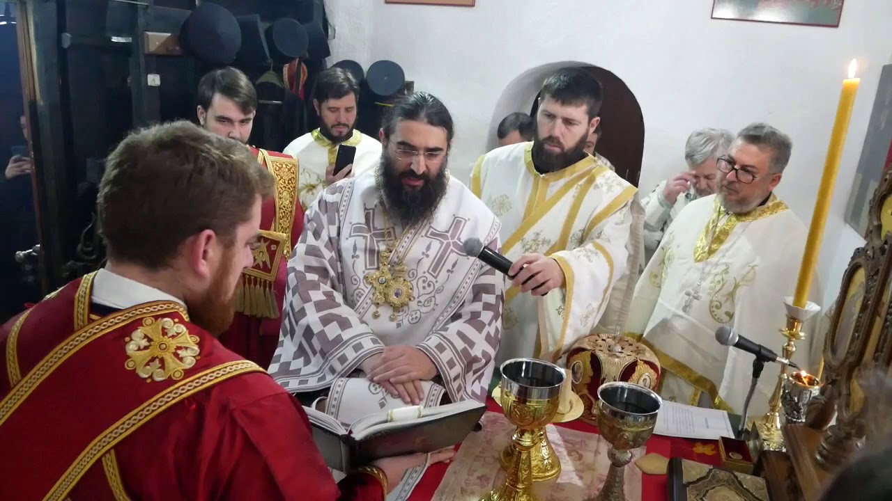 Чин рукоположења Николе Ераковића у свештенођакона - Прокупље