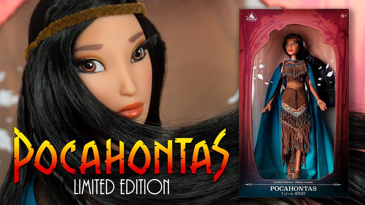 DISNEY Store Pocahontas LIMITED EDITION doll! Anche questa piena di DIFETTI? | Toys Expression