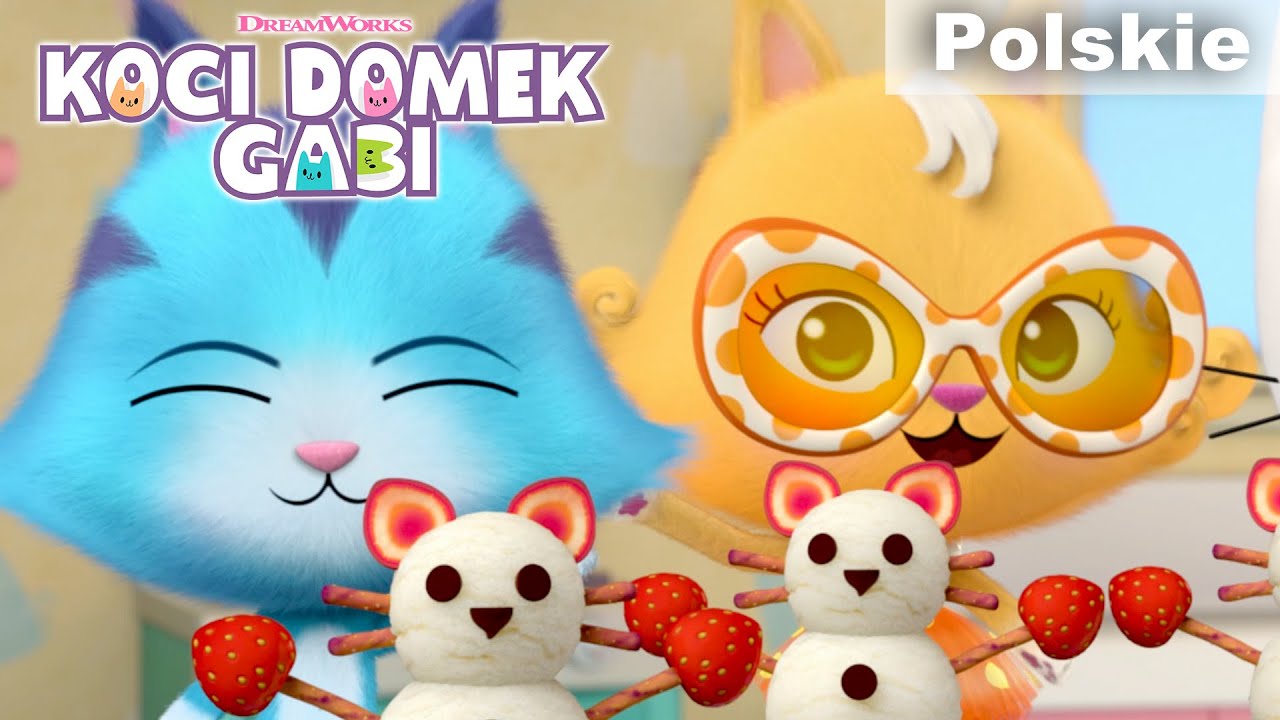 🍦LODOWY ŚWIĘTY MIKOŁAJ! ⛄️ Kicibałwanki Babci Najkotkowej 👵🙀 | KOCI DOMEK GABI | Netflix