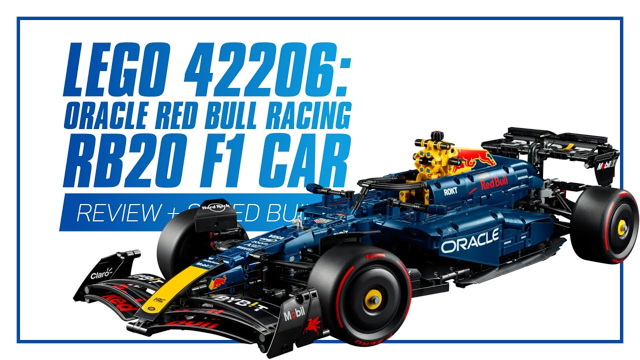 LEGO Technic 42206: Oracle Red Bull Racing RB20 F1 Car - IN-DEPTH REVIEW