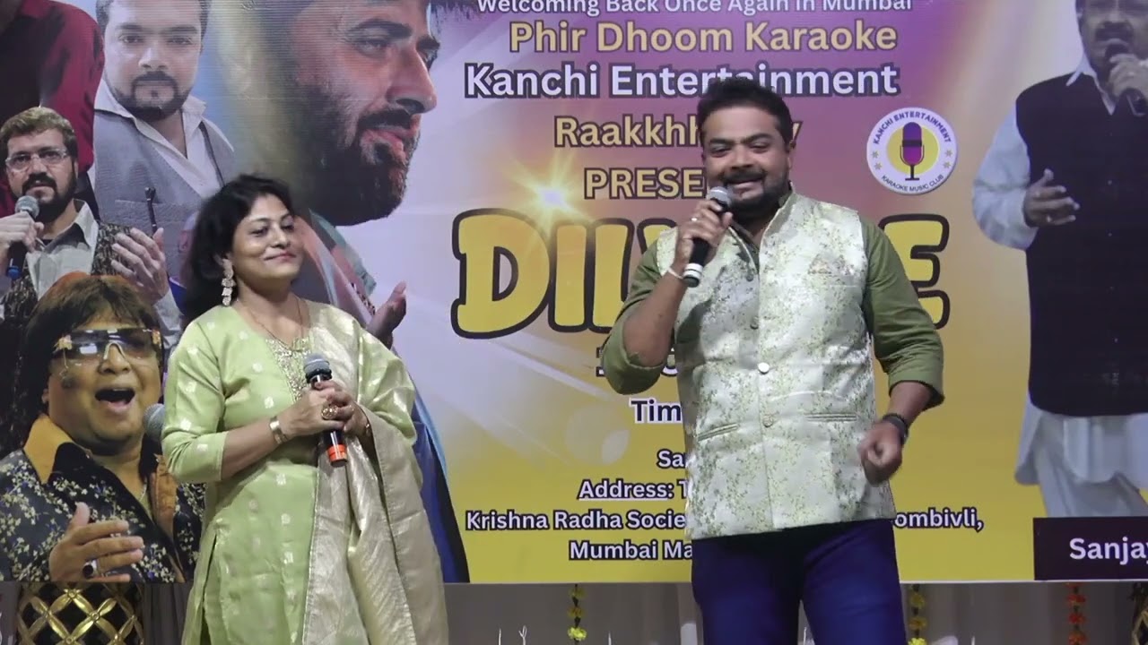 Pehla Nasha Pehla Khumar # UditNarayan #Sadhana Sargam | Cover by Kavita and Aakash