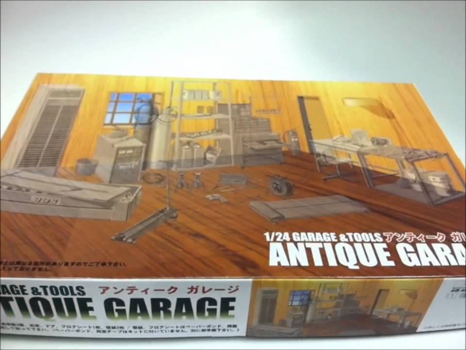 GARAGE DIORAMA KITS by FUJIMI (UNBOXING)