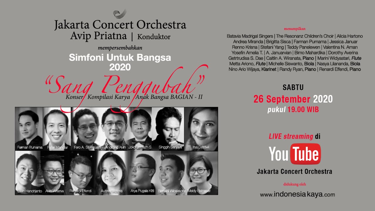 Konser Bagian 2 : Simfoni Untuk Bangsa 2020 