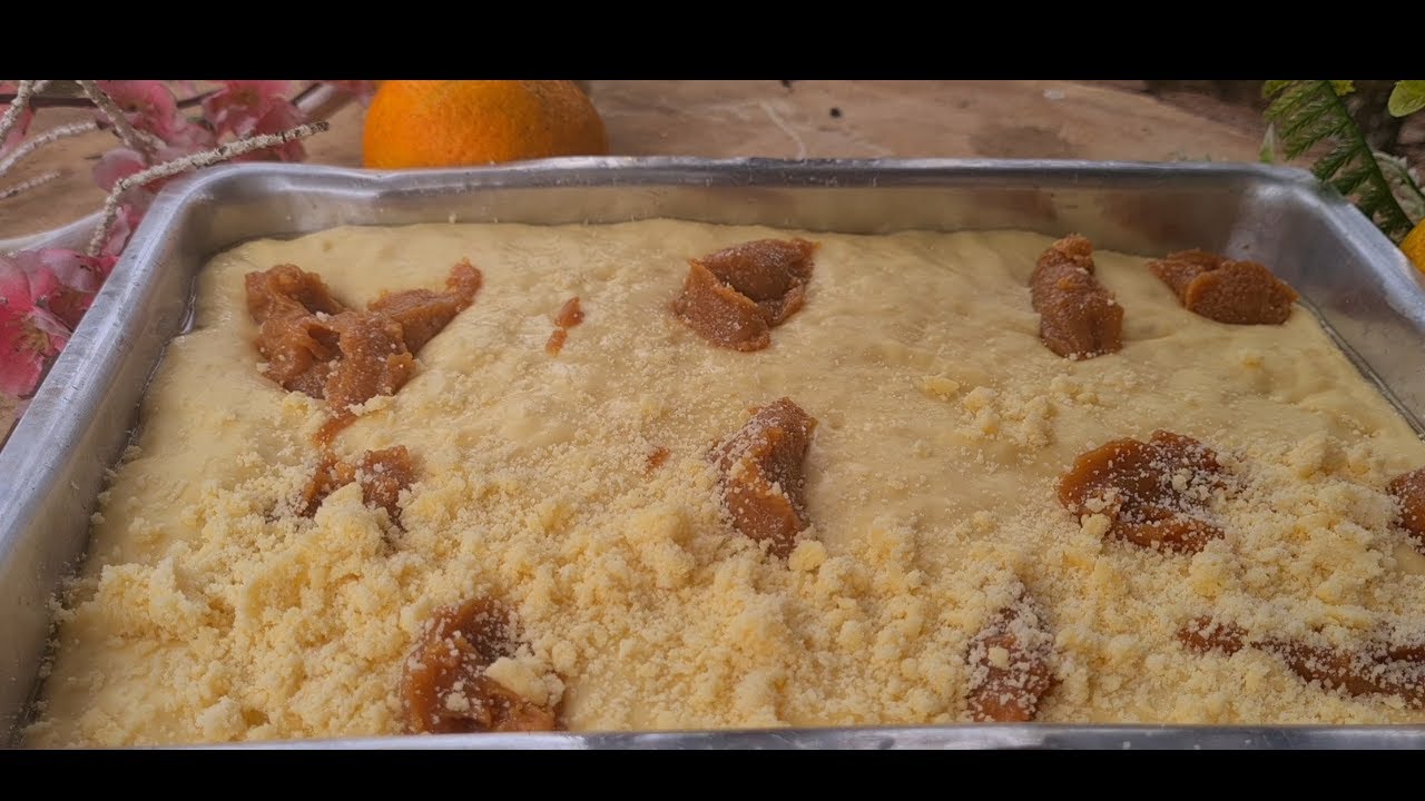 Cuca com farofa a leg&iacute;tima Cuca do Sul (ga&uacute;cha) 😊receita de cuca alem&atilde; f&aacute;cil SUA FAM&Iacute;LIA VAI AMAR🥰🥰🥰