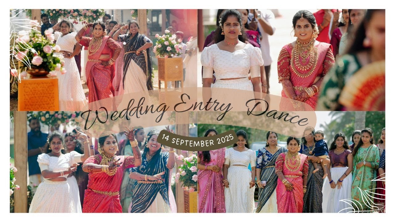 Bride Entry Dance | Kerala Wedding 2025 | Intimate Wedding | Ananya Arshad