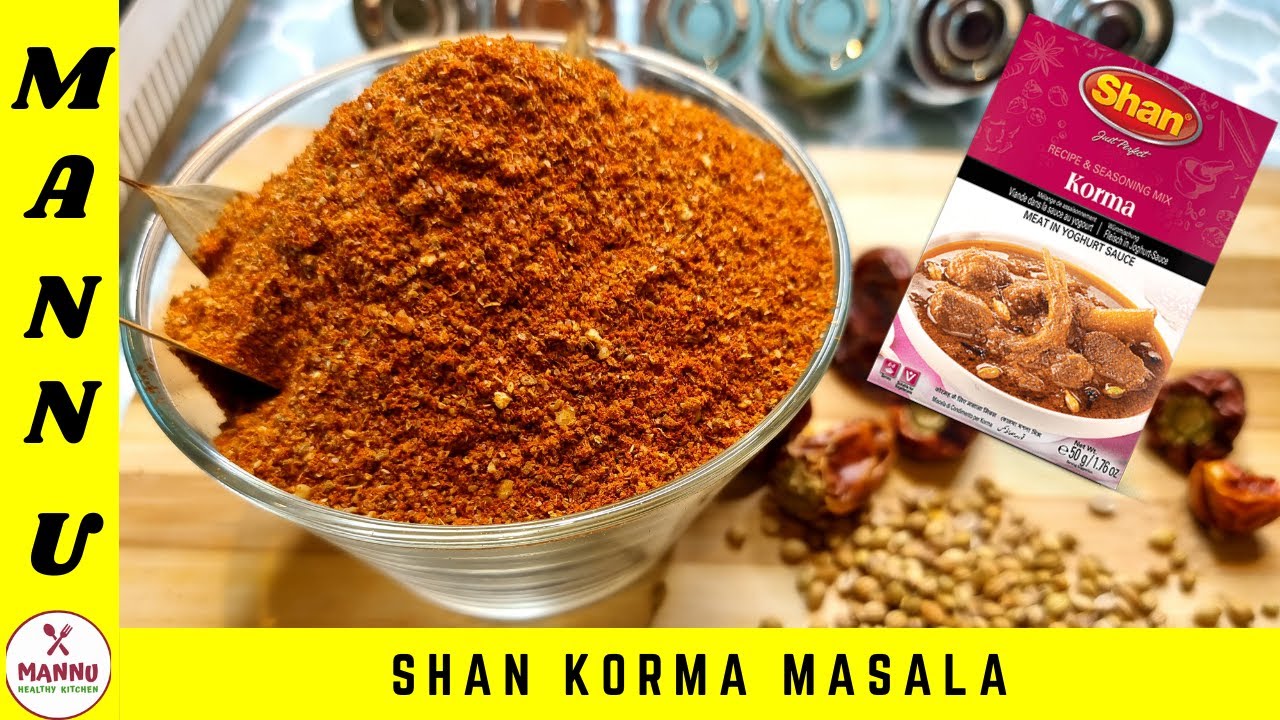 #18 SHAN KORMA MASALA RECIPE // How to make Shan Ka Qorma Masala Powder | Ramadan Shan Masala Series