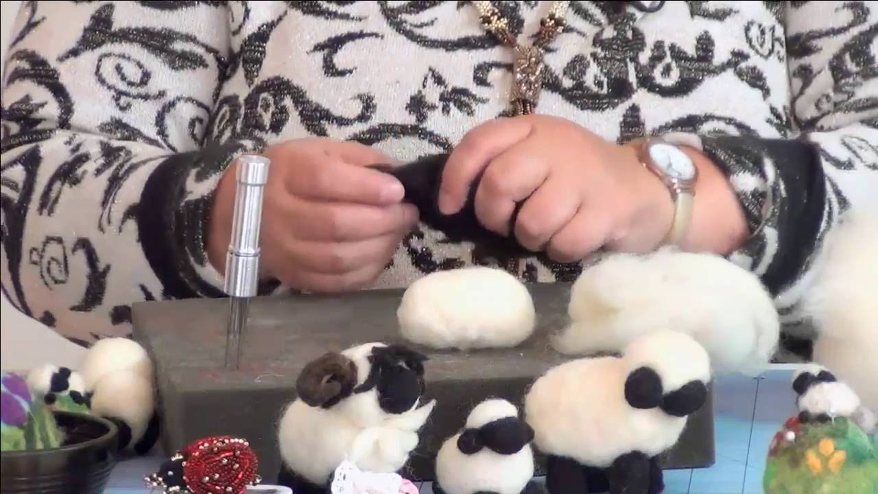 Top Tips: How to Needle Felt Incredibly Cute Lambs!