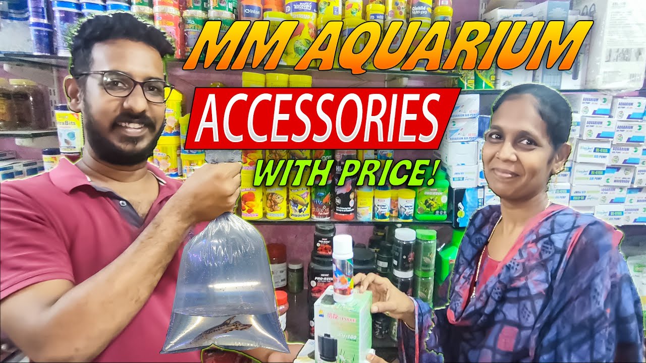 ₹5 முதல் Aquarium Accessories available | Best Aquarium Accessories Shop at Kolathur | Tamil