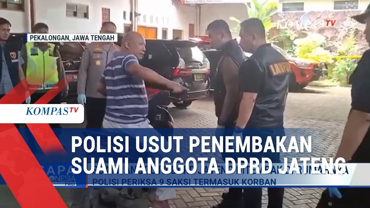 Suami Anggota DPRD Jateng Ditembak di Rumahnya