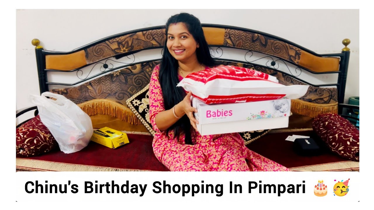 Chinu’s 1st Birthday Shopping in Pimpari 🛍️🎂