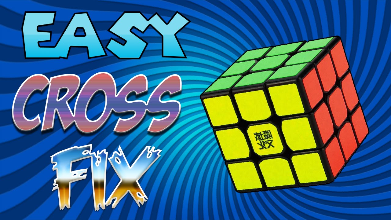 [CFOP] EASY WAY TO FIX MISPLACED CROSS