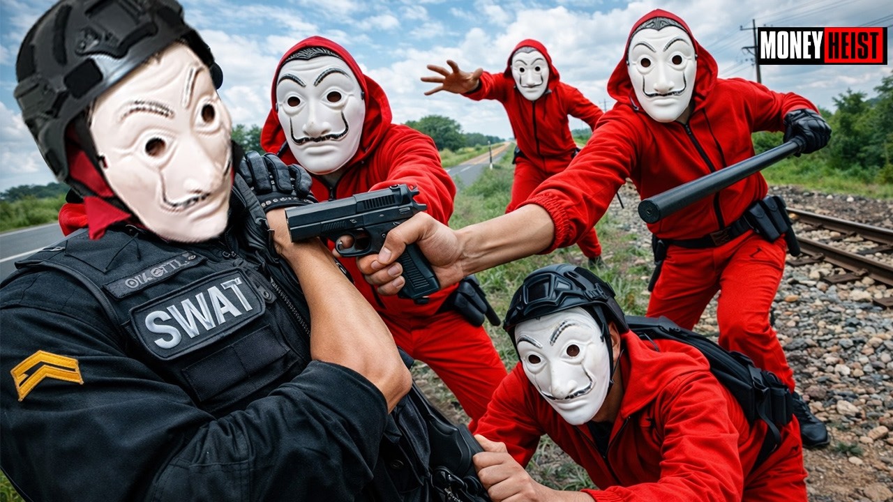 PARKOUR VS MONEY HEIST! 6 | BAD GUYS: NO ESCAPE, SWAT Under Gunpoint (BELLA CIAO) Epic POV