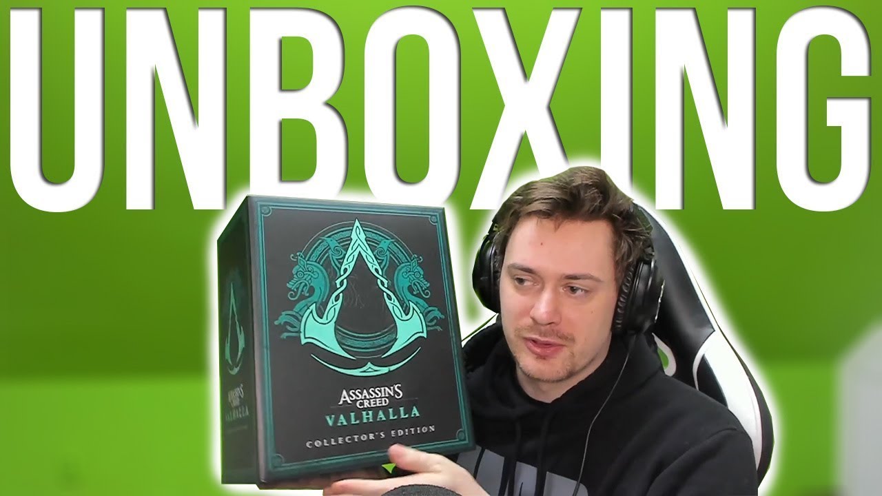 UNBOXING sběratelky Assassin's Creed Valhalla [REUPLOAD]