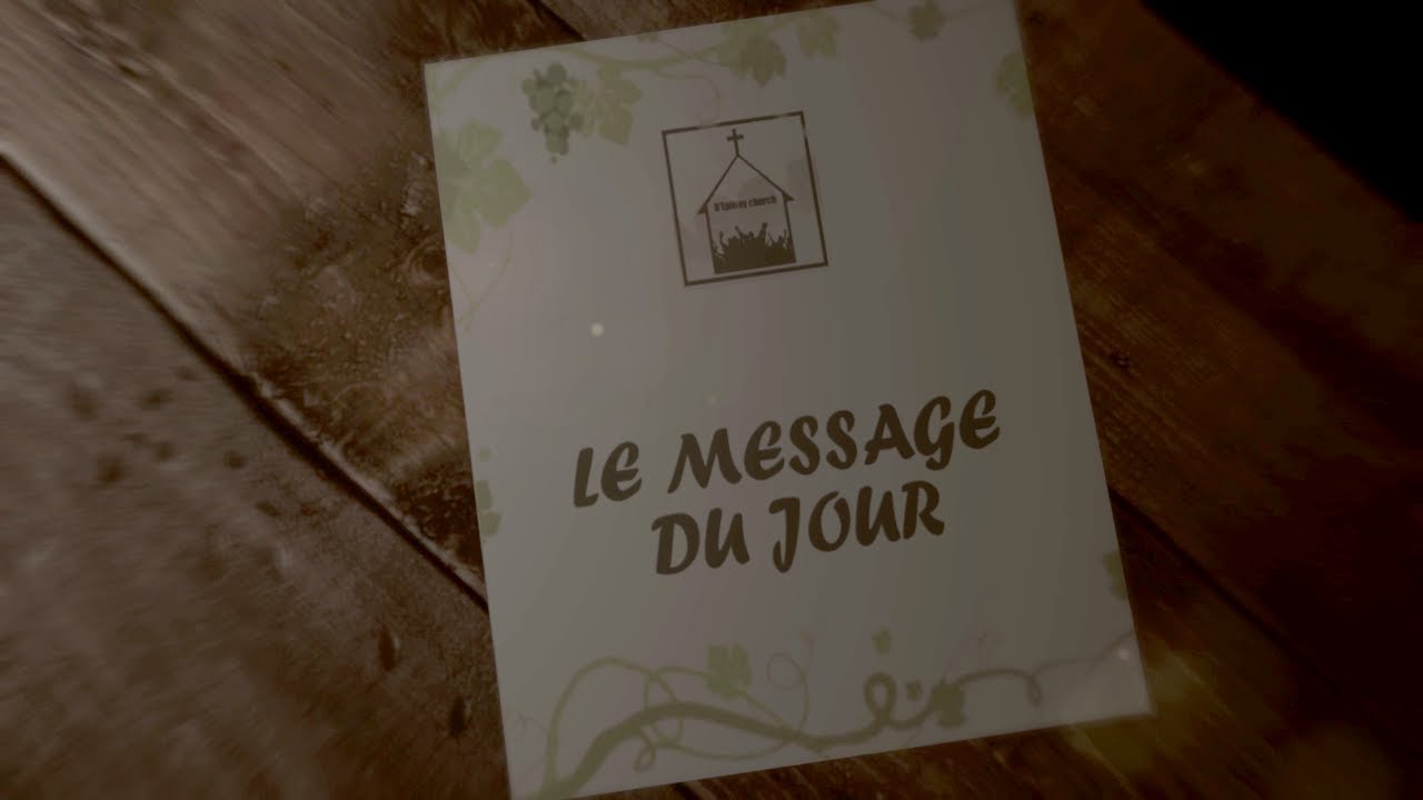5 choses pour REMERCIER DIEU (Part 01)