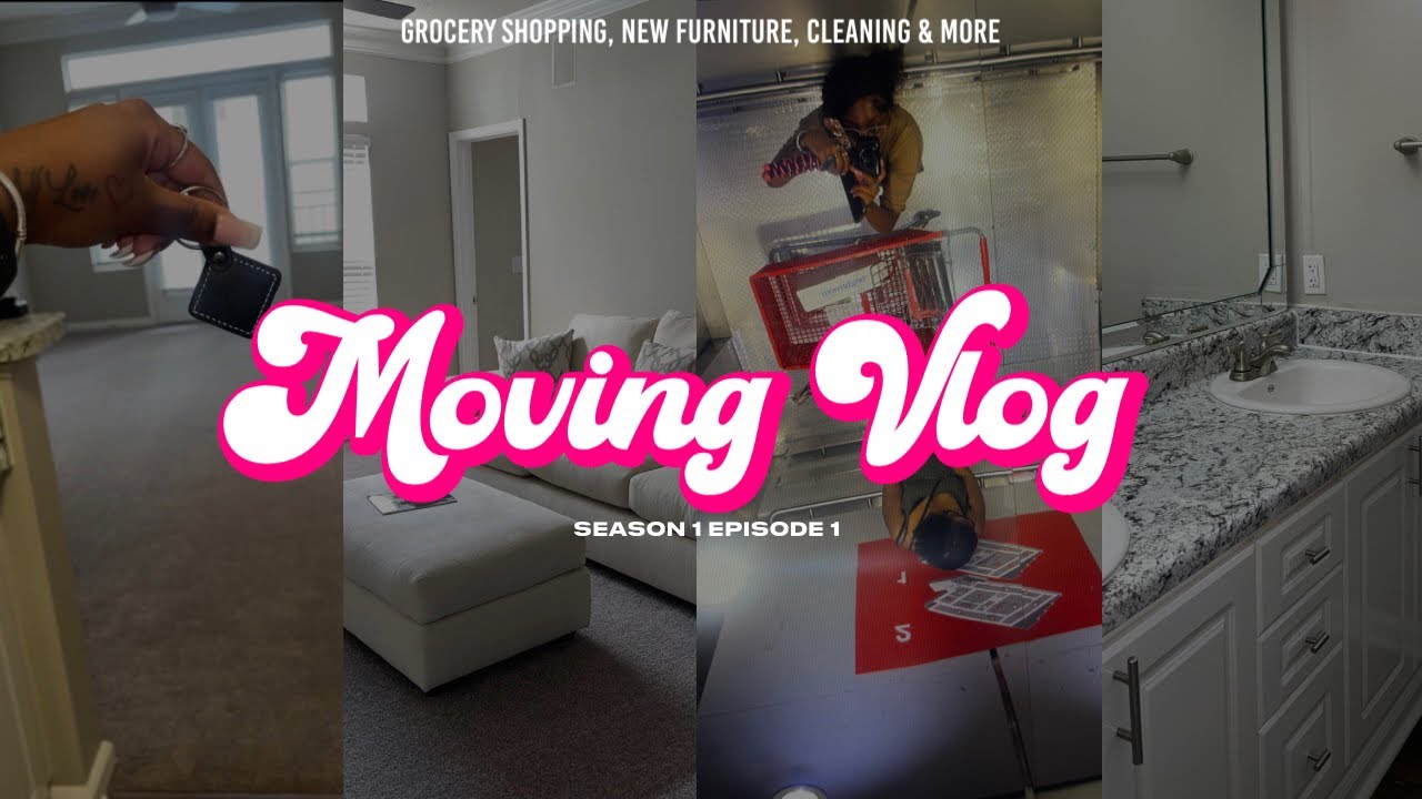 MOVING INTO MY FIRST APARTMENT | Empty Apartment Tour, getting my keys, grocery shopping & more!