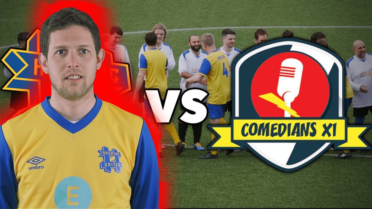 JEPSON GOAL vs COMEDIANS XI - (13-1) - HASHTAG UNITED GOALS