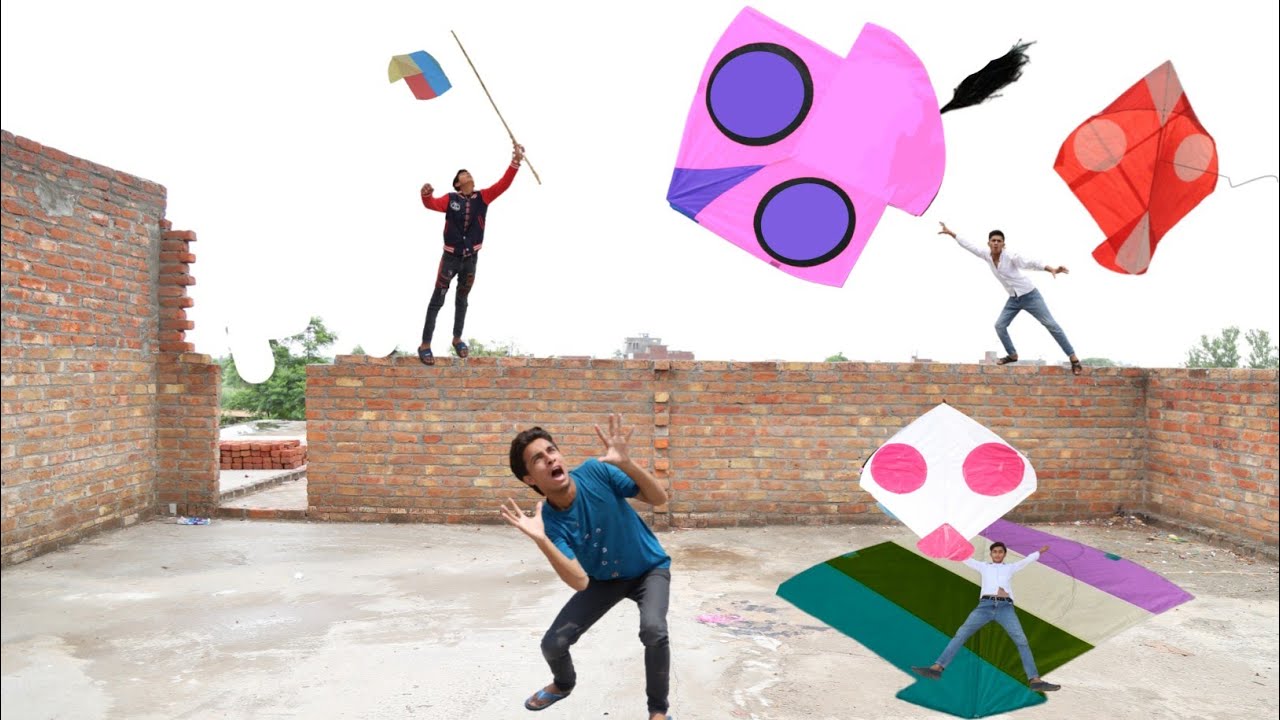 Beautiful Small Kite Buy With Catch Abubaker | Kite Cutting