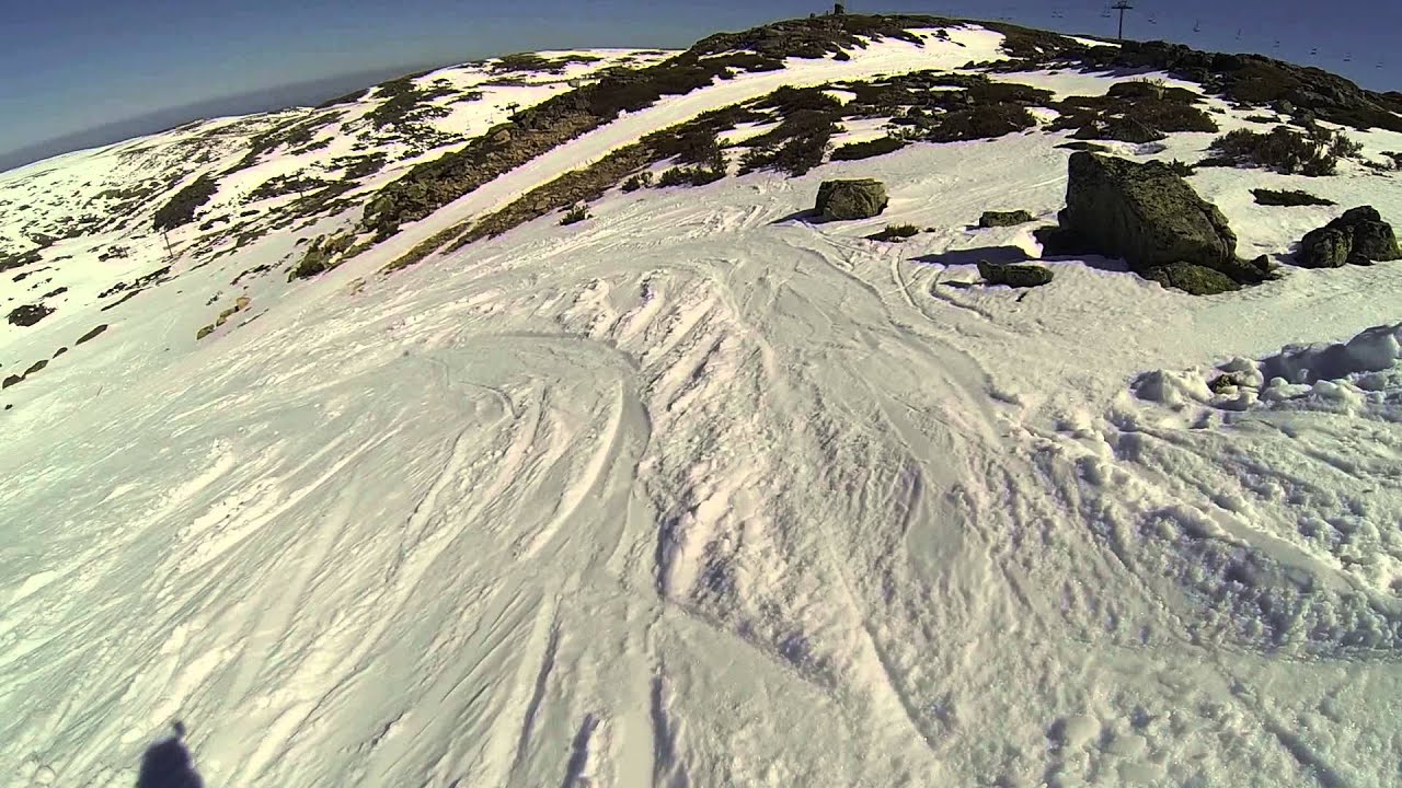 Pista PRETA da Serra da Estrela (Ski vodafone). ⛷️ ⚫