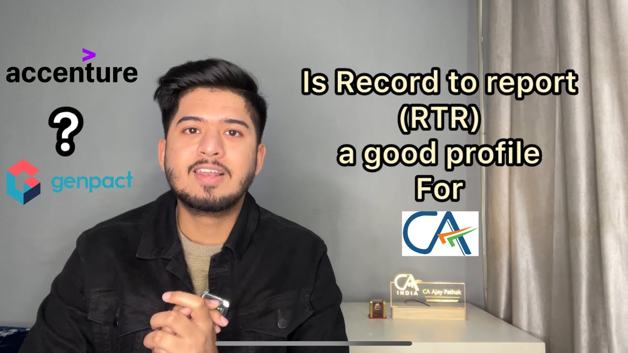RTR profile is good for CA? | Record to report in Accenture | My experience | CA Ajay Pathak